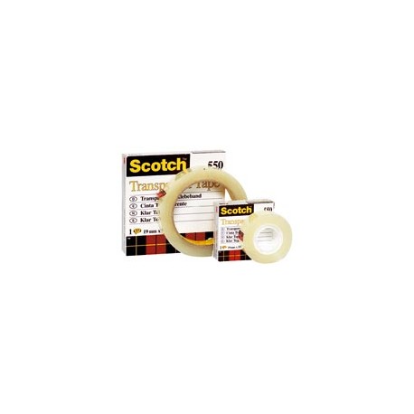 Scotch® 508, Ruban transparent, facile à couper, 25 mm x 50 m, 1 rouleau/paquet